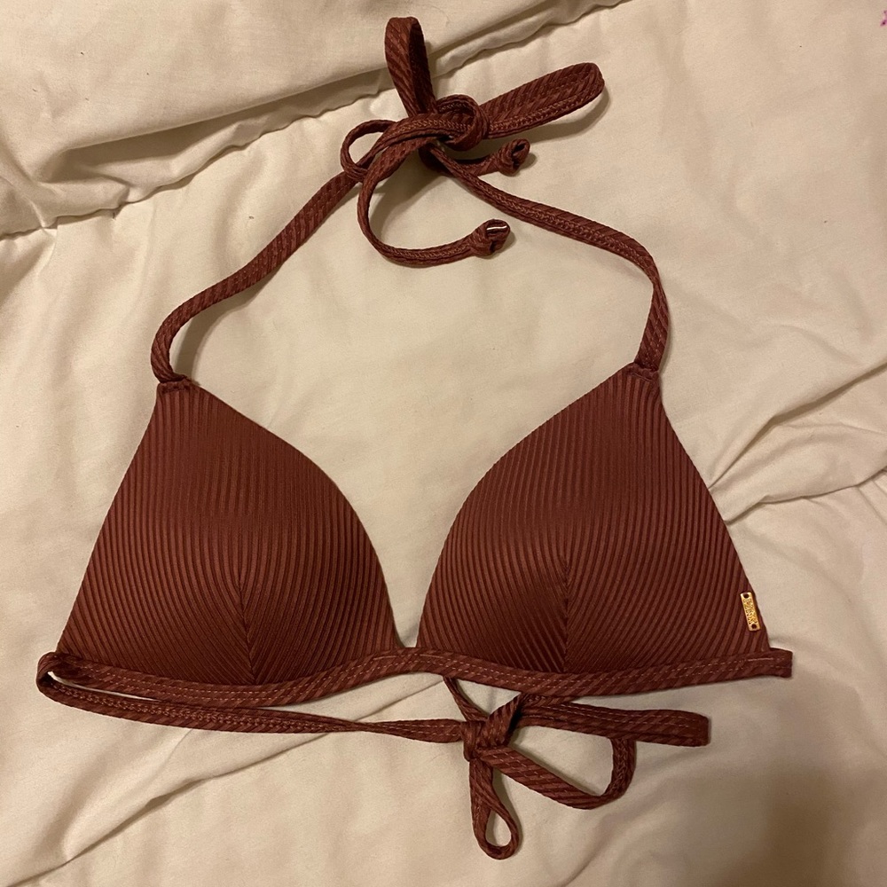 Maroon/Pink Victoria’s secret bikini top